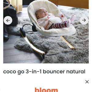Bloom Coco go 3 in 1 bouncer